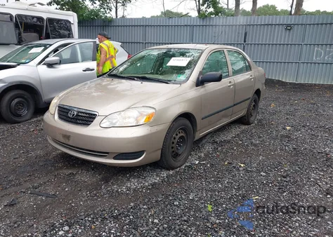 2008 Toyota Corolla Ce из США, поврежденный, VIN 2T1BR32E08C909673